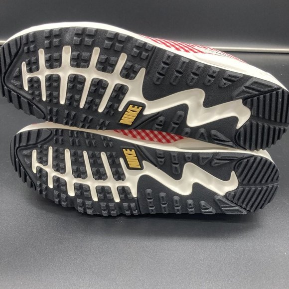 Nike Air Max 90 Golf Shoes NRG Picnic Red Sail Gold Size 11.5 DH5244-600 NEW - Picture 9 of 9